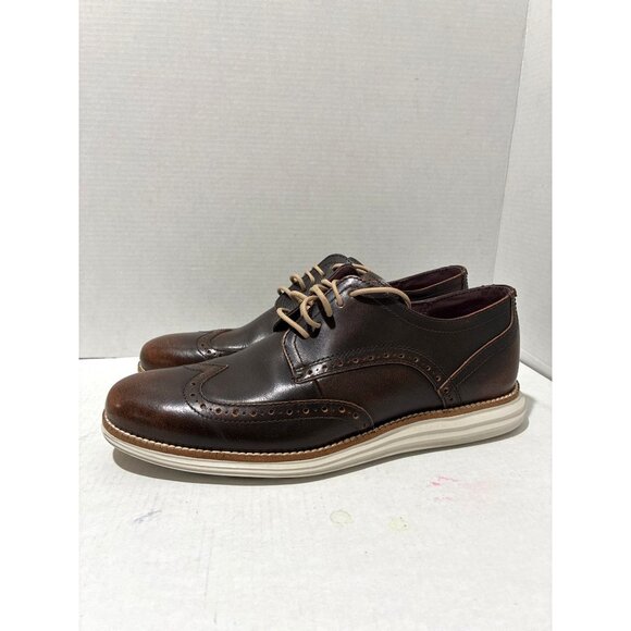 Cole Haan Men's ØriginalGrand Wingtip Oxford Dres size 9 preppy normcore - Picture 1 of 6